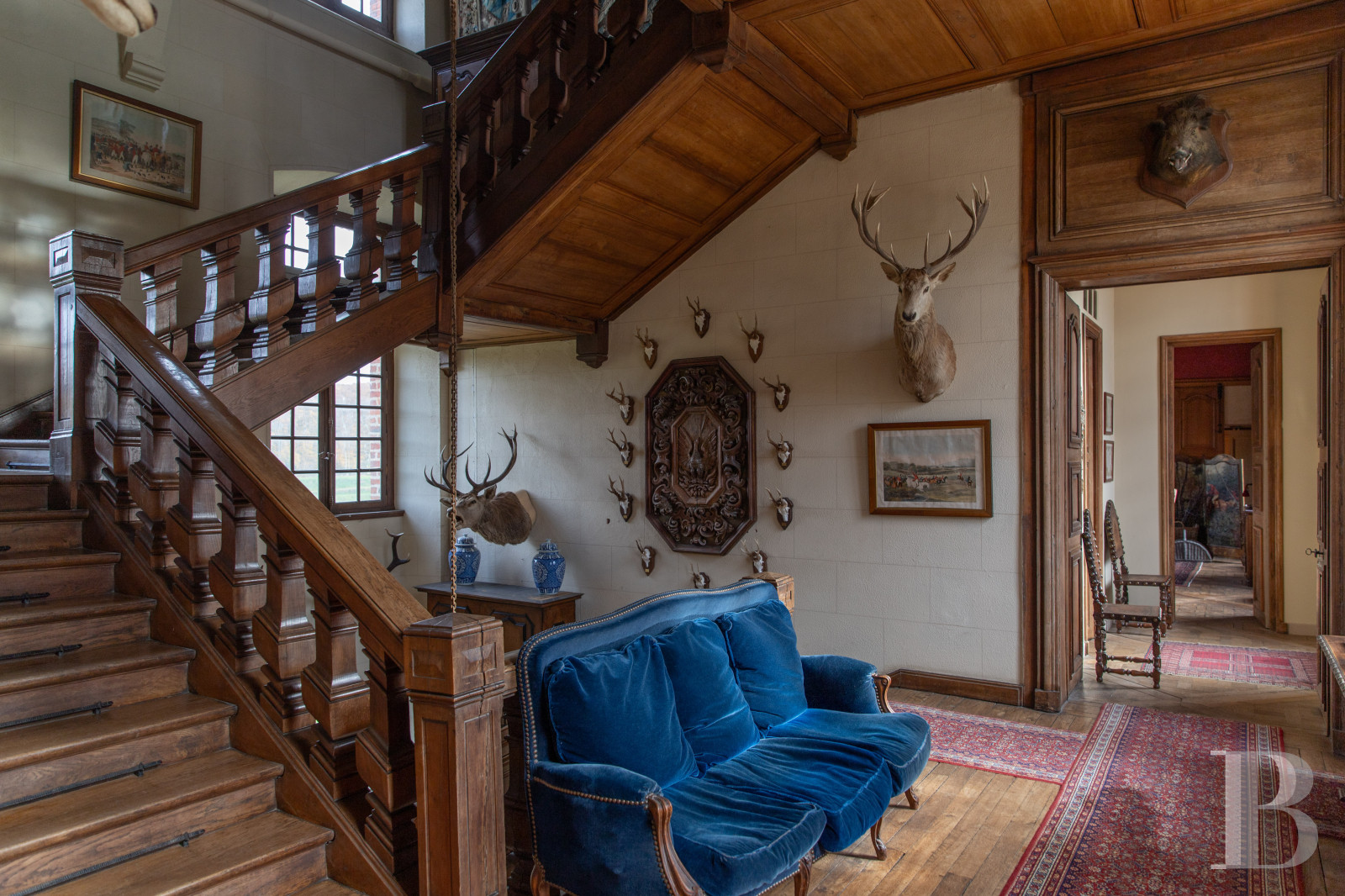 En Eure-et-Loire, à l’ouest de Chartres, un château du 17e dans un parc de 140 ha traversé par l’Eure - photo  n°13